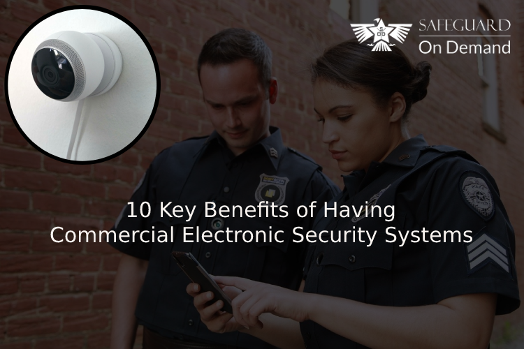 10 Key Benefits of Having Commercial Electronic Security Systems