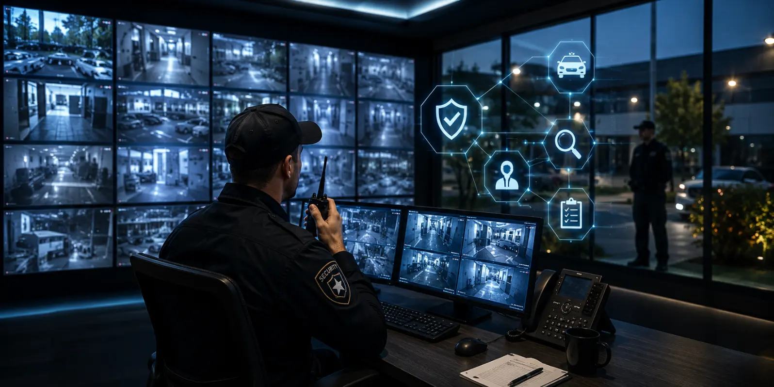 unarmed security guard image