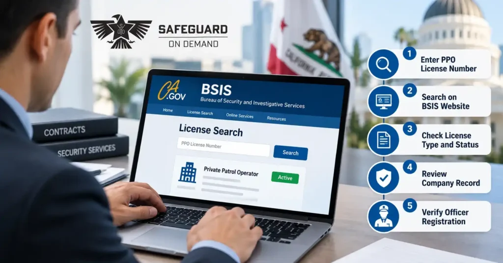 BSIS License Security Guard California: What It Is and Why It Matters - Safeguard On Demand