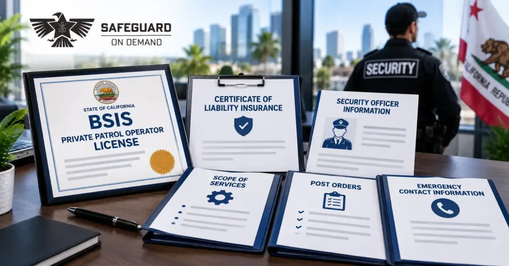BSIS License Security Guard California: What It Is and Why It Matters - Safeguard On Demand