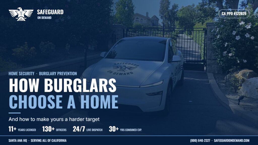 How Burglars Choose a Home, and How to Make Yours a Harder Target | Safeguard On Demand